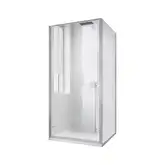 Koer SR SC08 Душевая кабина, прозрачное стекло, хром (KR5371)