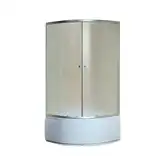 Mixxus Plain SCT01 Душевая кабина с высоким поддоном, матовая (MI6894)