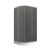 Mixxus PLAIN SCT02 Душевая кабина, 90x90, серое стекло (MI6898)