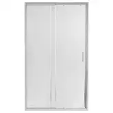 Qtap Taurus Душевая дверь в нишу 120-130x185 см, хром (TAUCRM201213C6)