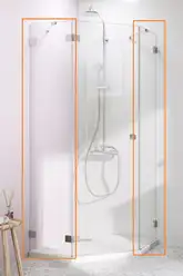 Комплект бокових стінок Essenza Pro PTJ 80 Z x 90 S, RADAWAY (10100400-01-01)