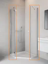 Комплект бокових стінок Essenza New PTJ 80 Z x 100 S, RADAWAY (385054-01-01)