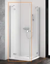 Душова кабіна (половина) Essenza New KDD 90 ліва, RADAWAY (385060-01-01L)