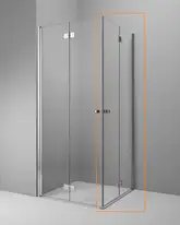 Душова кабіна (половина) Essenza New KDD-B 100 права, RADAWAY (385072-01-01R)