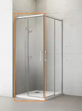 Radaway Idea KDD 100 Душова кабіна, ліва, хром/прозора (387062-01-01L)