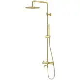 Душевой гарнитур Corsan LUGO GOLD с изливом (CMN01MGLW)