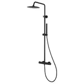 Душовий гарнітур Corsan LUGO BLACK MATT (CMN022)