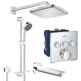 Душова система на 3 споживача прихованого монтажу Grohe SmartControl UA202801C3