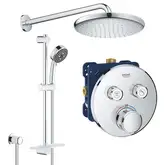 Душова система на 2 споживача прихованого монтажу Grohe SmartControl UA202801R2