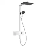 Душова система з термостатом Hansgrohe Raindance Alive Q 210/340 1jet EcoSmart з ShowerSelect Comfort, (колір - хром)  24591000