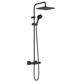 Hansgrohe Vernis Shape Душевая система 240 EcoSmart, Matt Black (26429670)