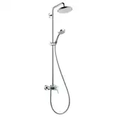 Душова система Hansgrohe Cromar 220 1jet Showerpipe зі змішувачем, хром (27222000)
