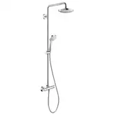 Hansgrohe Croma Select E 180 Душевая система, хром/белый (27257400)