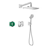 Hansgrohe Croma E 280 1jet Ecostat E, душевая система, хром (27953000)