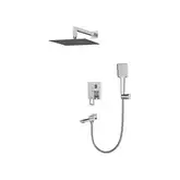 KOER KB-66009-01 Душевая система встраиваемая, хром (KR3508)