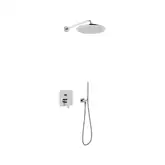 Душевая система KOHLMAN GIXS 20 CHROME + BOX скрытого монтажа (QW210GR20)