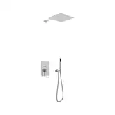 Душевая система KOHLMAN NEXEN 20 CHROME + BOX скрытого монтажа (QW210UQ20)