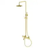 Kohlman Axel Gold Душевой гарнитур с изливом (QW277AGD)