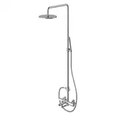 Душевой гарнитур KOHLMAN ROXIN CHROM с изливом (QW277R)