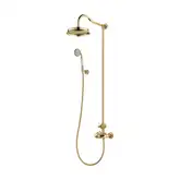 душевая система с термостатом Omnires Armance gold (AM5244/6GL)