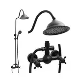 Душевой гарнитур Yoka DIXI BLACK черный (BP.DIXI BLK)