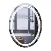 Дзеркало Mixxus Premium WAVE MV04-60x80 з Led Touch, Anti-fog, димером (3-6,5kK) (MP6636)