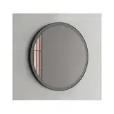 Nic-Design Дзеркало Nic Design Pastille 90 см, з LED підсвічуванням, matt black (012778064)