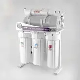 Фільтр зворотнього осмосу Raifil 400G-3/8 10"Slim з манометром (2467)