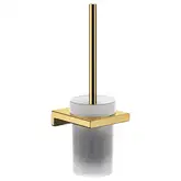 Щітка для унітазу настінна Hansgrohe AddStoris, Polished Gold Optic (41752990)