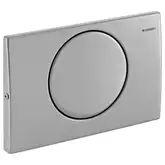 Geberit Delta 10 Клавиша смыва, сатинированная сталь (115.108.00.1)