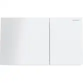 Geberit Sigma70 Кнопка змиву, біле скло (115.622.SI.1)