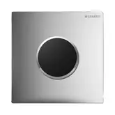 Клавіша змиву Geberit Sigma 10 (панель та клавіші - хром мат, декоративне кільце - хром глянець)  116.025.JQ.1
