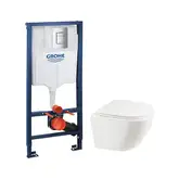 Комплект Grohe Set Унітаз ELLIPSE-0301-R + Інсталяція Grohe Rapid SL 38772001 (38772001ELLIPS0301R)