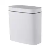 Відро для сміття сенсорне овальне Mixxus Flat-TC0109 White 9 л колір білий (MI7074)