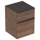 Шкафчик с двумя выдвижными ящиками 45 х 47 х h60 см Geberit Smyle Square (500.357.JR.1)