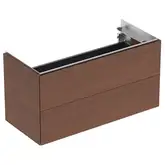 Тумба подвесная Geberit One 90 х 39,5 х h46,5 см, цвет - орех натуральный 500.385.00.1
