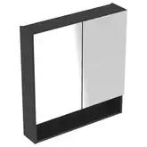 Зеркальный шкафчик Geberit Selnova Square 78,8 х 17,5 х h85 см, лава матовая (501.269.00.1)