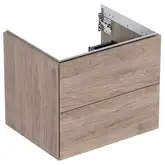 Тумба подвесная Geberit One 60 х 47 х h50,4 см, цвет - орех тёмный 505.261.00.6