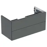 Тумба подвесная Geberit One 105 х 47 х h50,4 см, цвет - лава матовая 505.264.00.3