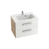 Шафка під умивальник SD 600 CHROME II cappuccino-white, RAVAK (X000000919)