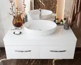 Snail Тумба «Венера» з умивальником «Парадіз» Мідь H500 (1200КМ179H500)