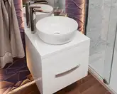 Snail Тумба «Адель» з умивальником «Сакура» А800 Маренго глянець (500КМ177A800)