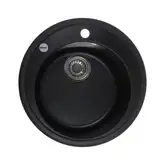 Мийка кухонна Zerix ZS-510R-03 Чорна (ZX4532)