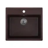 Мийка кухонна Zerix ZS-5751S-12 Коричнева (ZX4600)