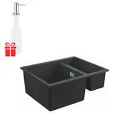Набор Grohe мойка кухонная K500 31648AP0 + дозатор для моющего средства Contemporary 40536000 (31648AP040536000)