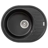 Lidz BLM-14 Кухонна мийка, чорна матова (LIDZBLM14620500200)