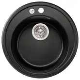 Lidz D510/200 Кухонна мийка, чорна матова (LIDZBLM14D510200)