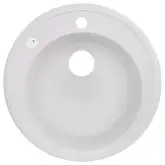 Lidz D510/200 WHI-01 Кухонна мийка, біла (LIDZWHI01D510200)