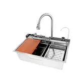MIXXUS MH7546-SET-06 DECOR Мийка, вбудований змішувач (MX9577)