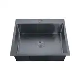 ZERIX ZH6050-215 Мийка кухонна, Nano-Black (MX1586)